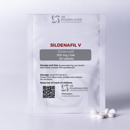 SILDENAFIL V (Viagra) 100mg – 30 Tablets UP