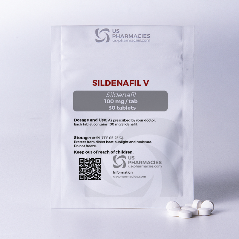 SILDENAFIL V (Viagra) 100mg – 30 Tablets UP