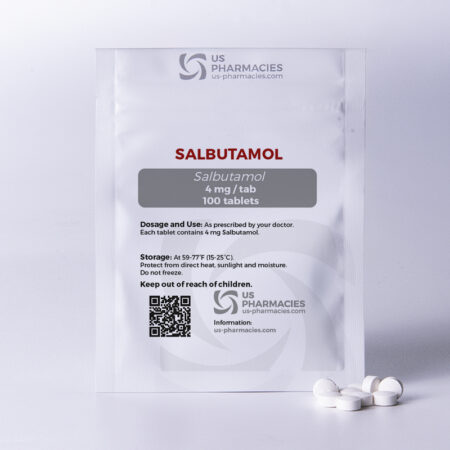 SALBUTAMOL 4mg – 100 Tablets UP