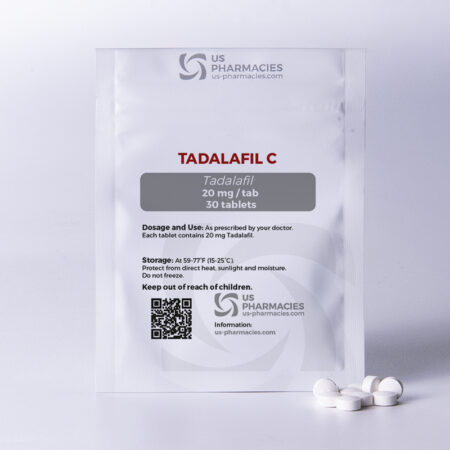 TADALAFIL C (Cialis)20mg – 30 Tablets UP